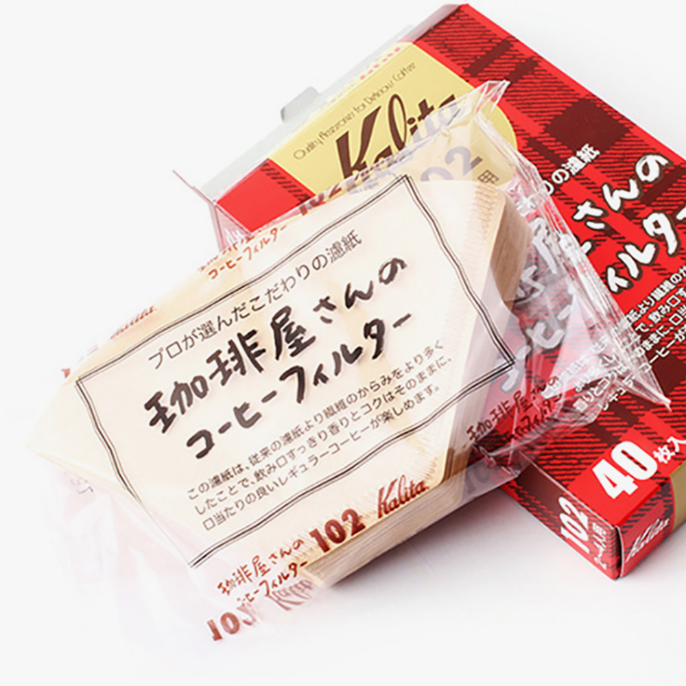 칼리타 커피샵 커피필터 103 화이트 (40매)