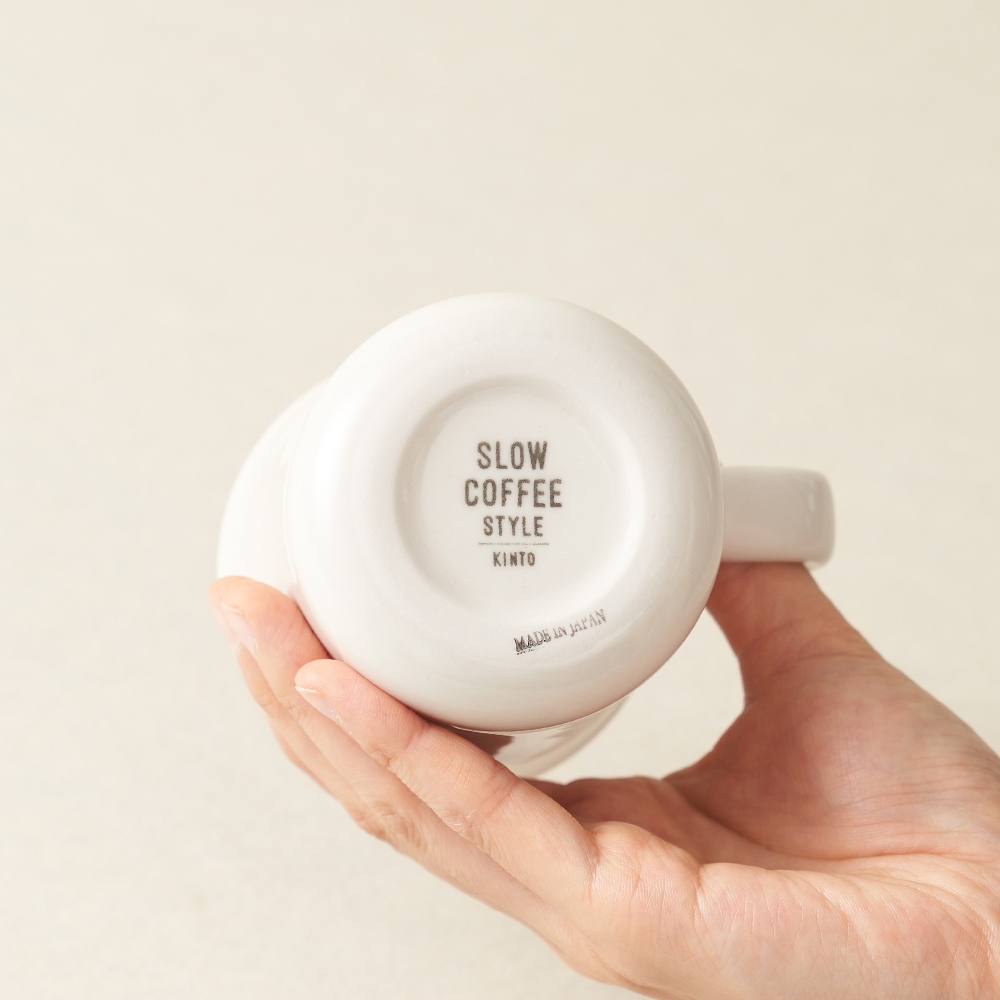 킨토 슬로우커피 머그 250ml (화이트)