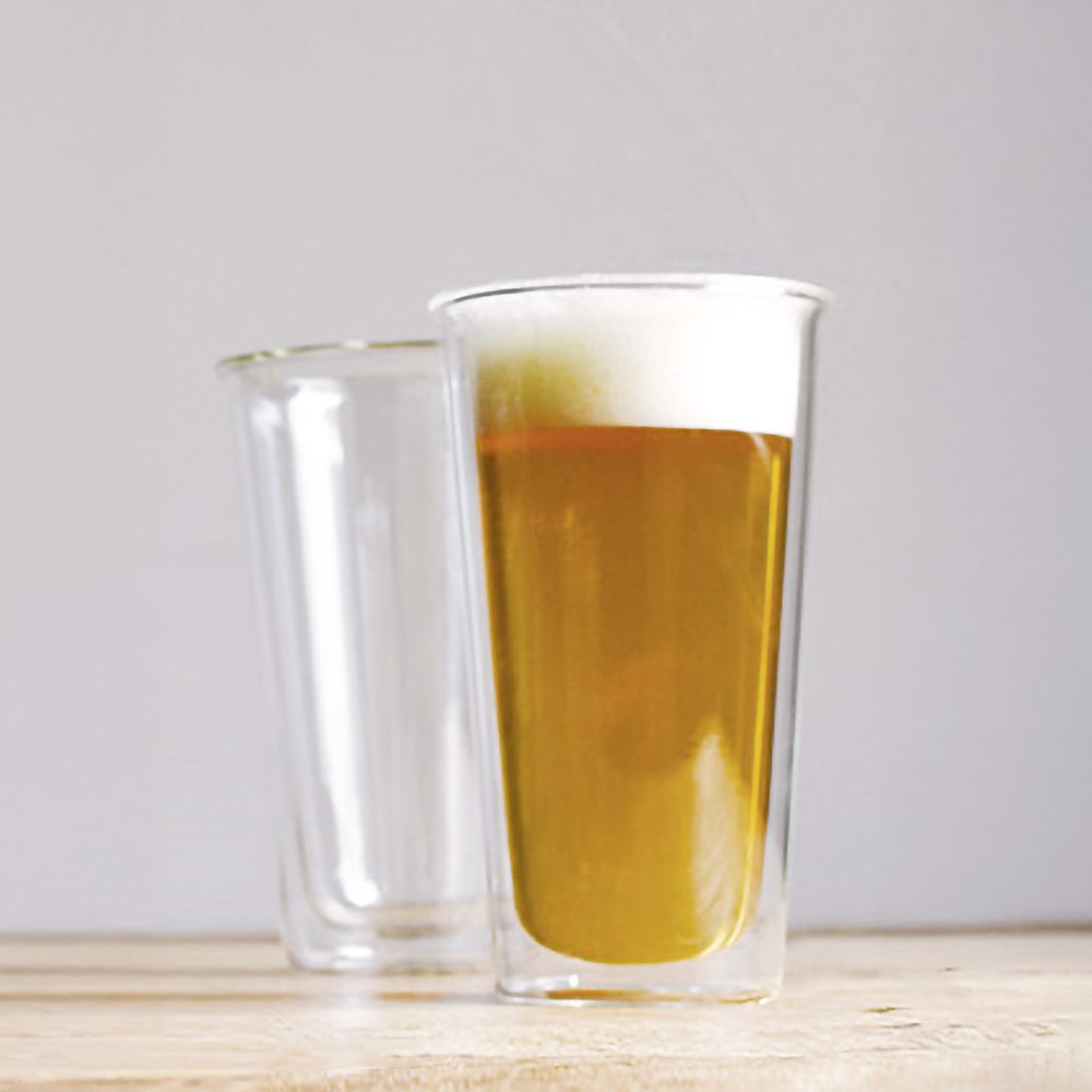 킨토 캐스트 더블월 맥주잔 340ml
