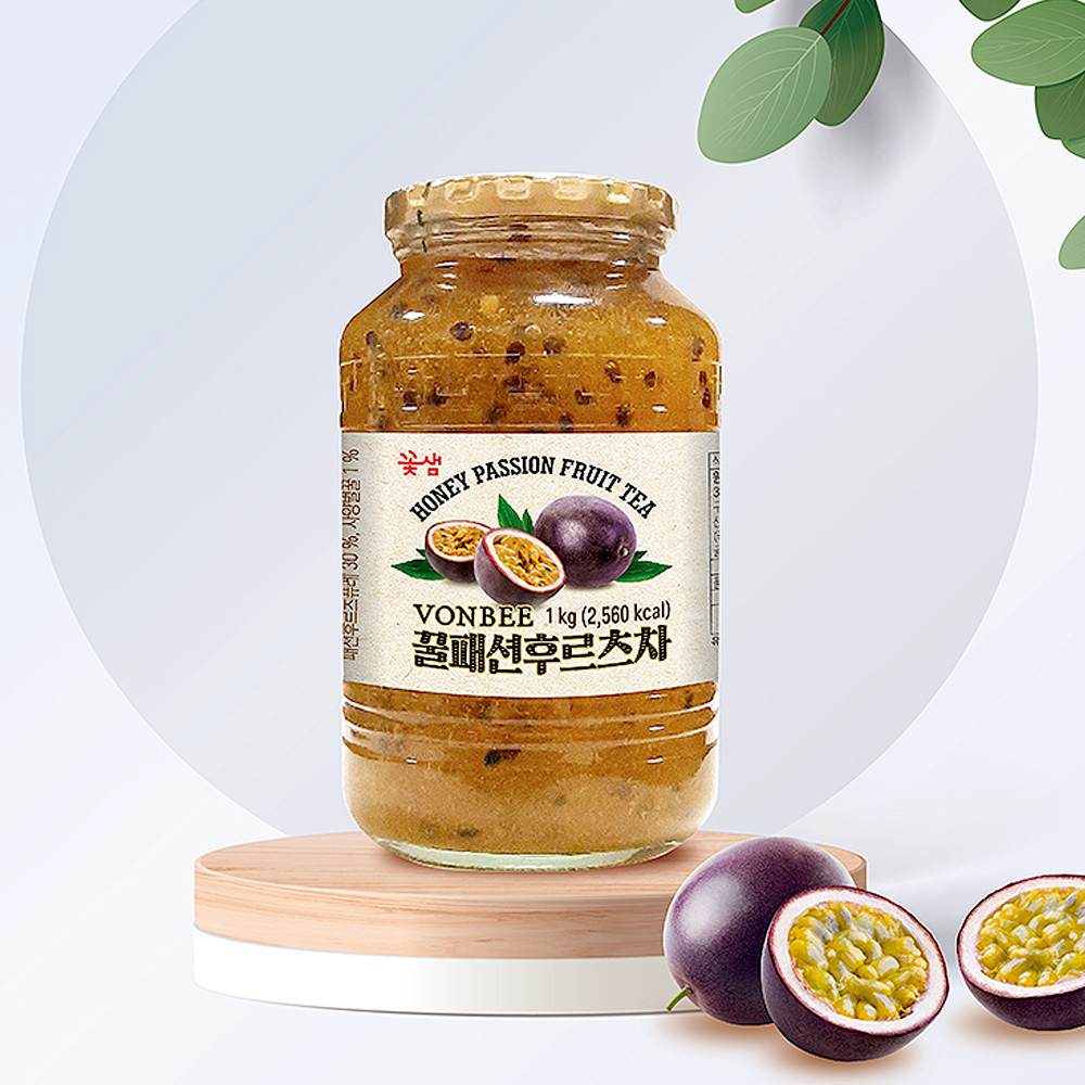 꽃샘 꿀패션후르츠차 1kg