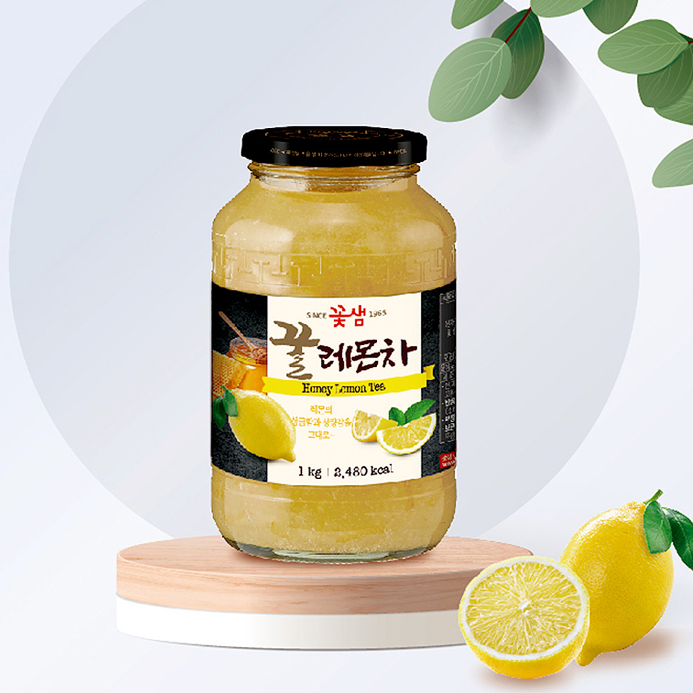 꽃샘 꿀레몬차 1kg