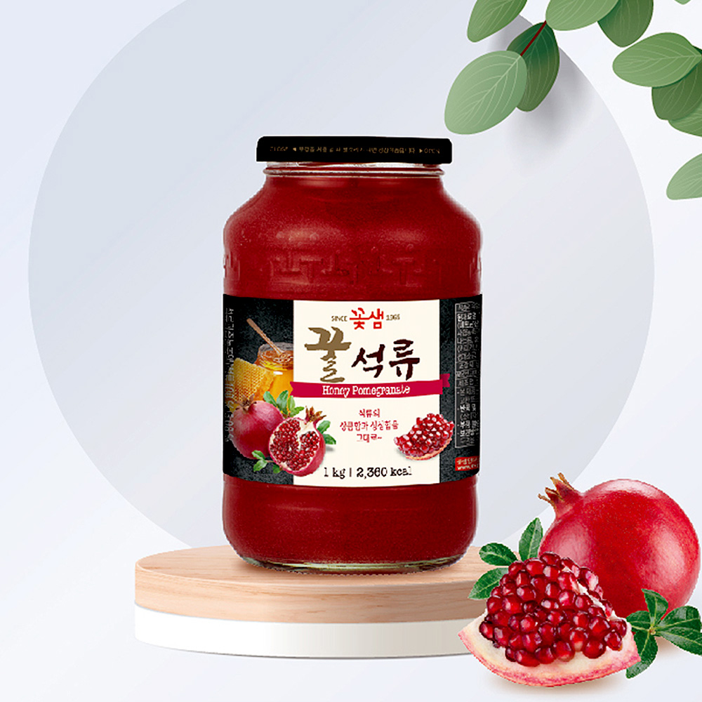 꽃샘 꿀석류차 1kg