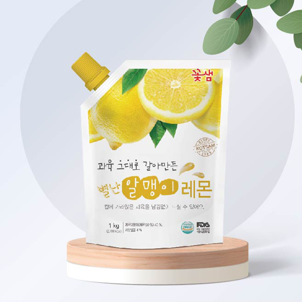 꽃샘 별난알맹이 레몬 1kg