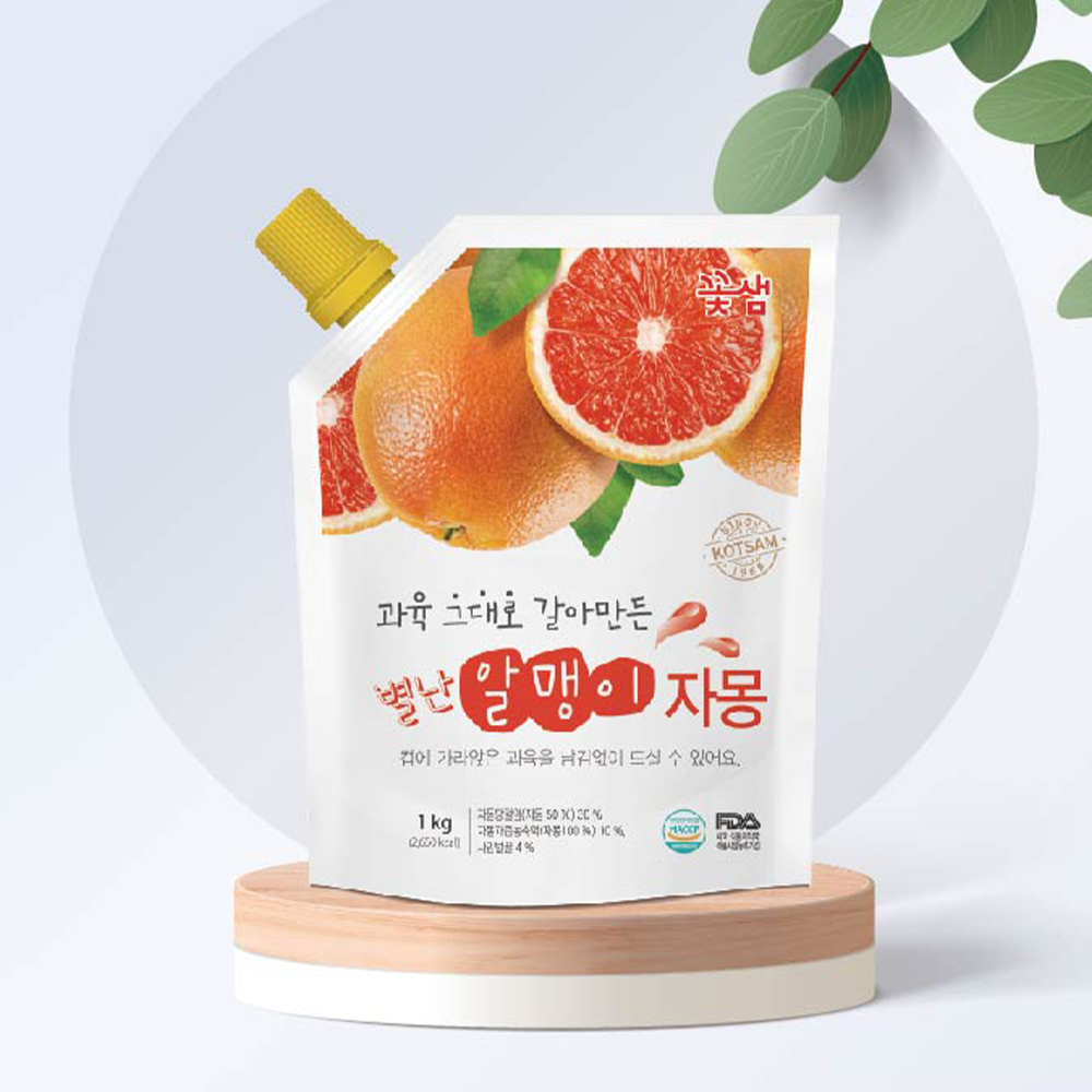 꽃샘 별난알맹이 자몽 1kg
