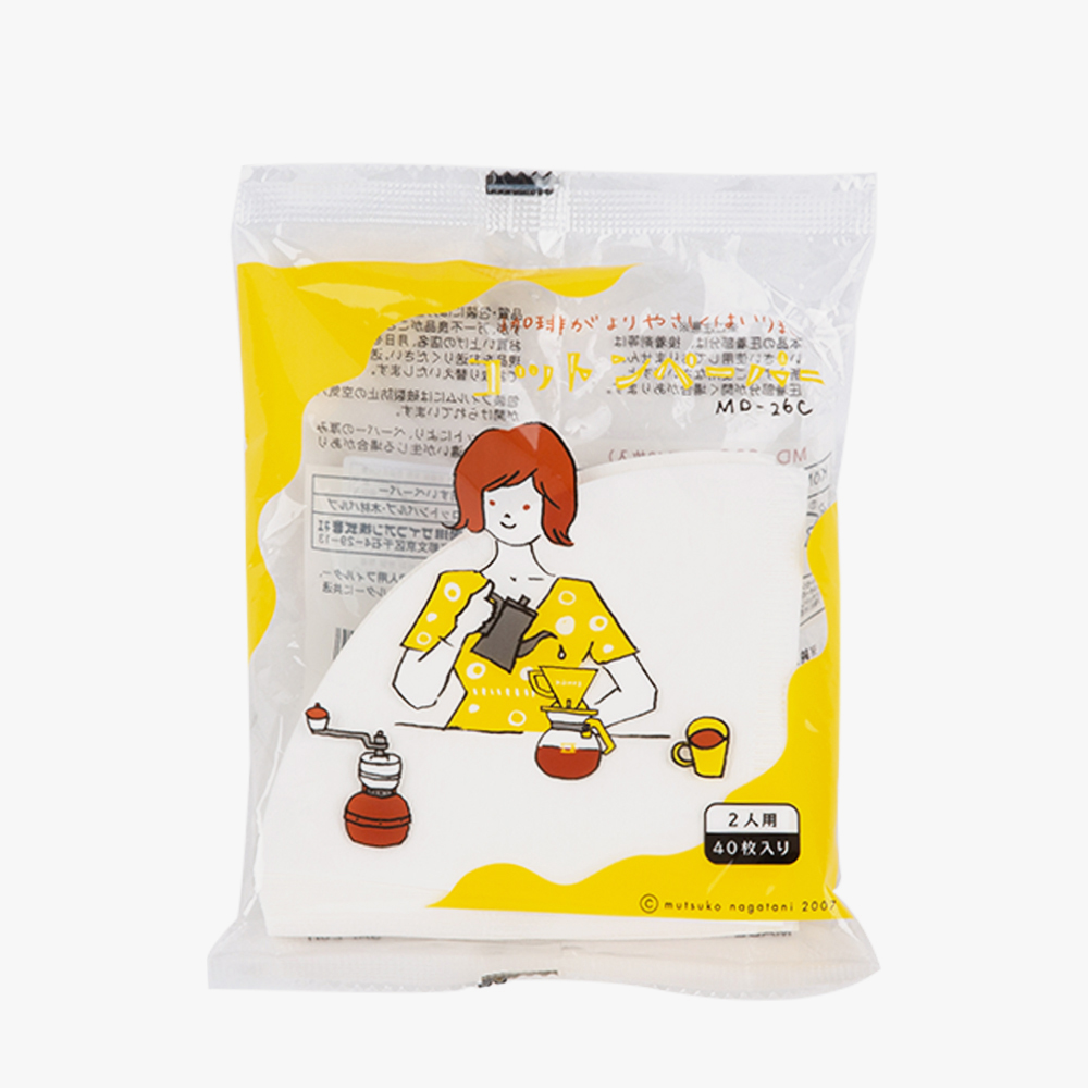 고노 필터 MD26C 화이트 40매 (1~2인용)