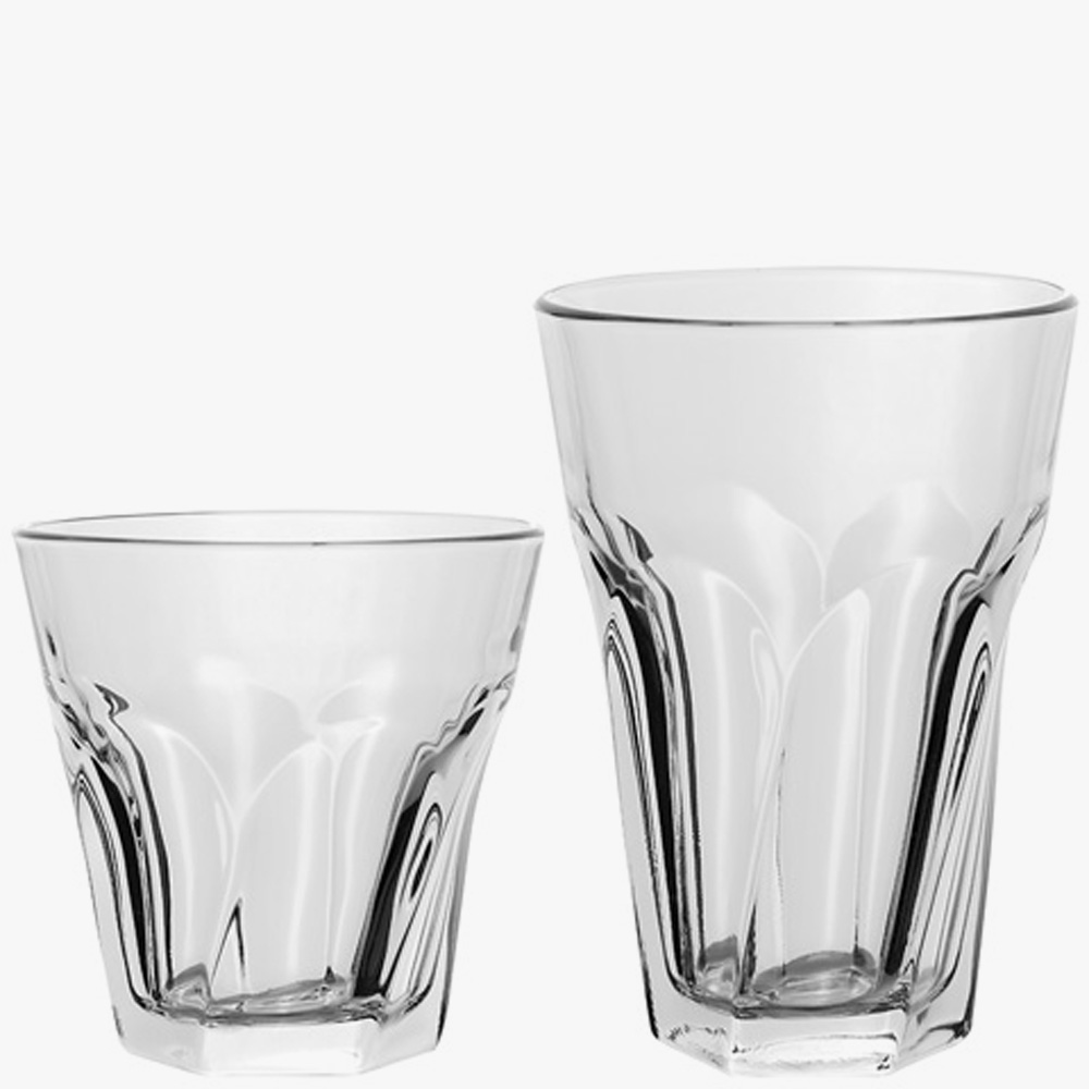 리비글라스 유리컵 토네이도 락 12oz (355ml) 6p
