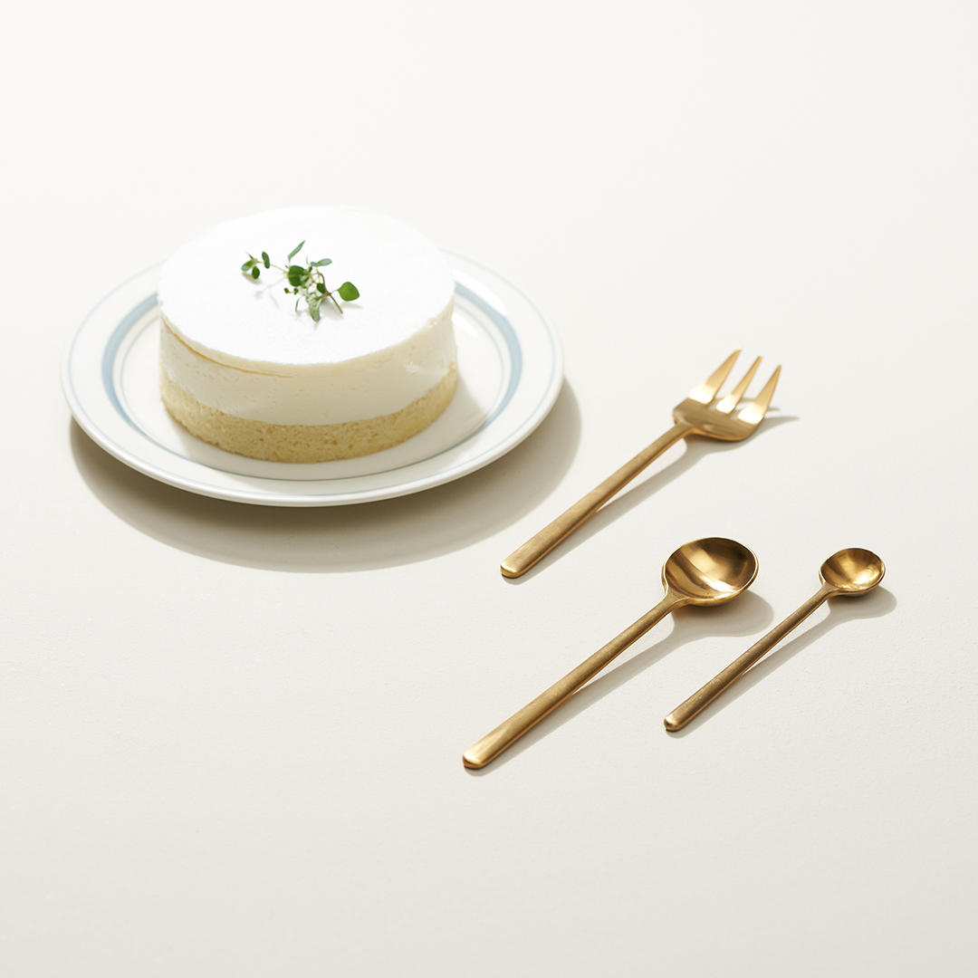 러브라믹스 샤또 디저트 스푼 - 골드 (13cm)