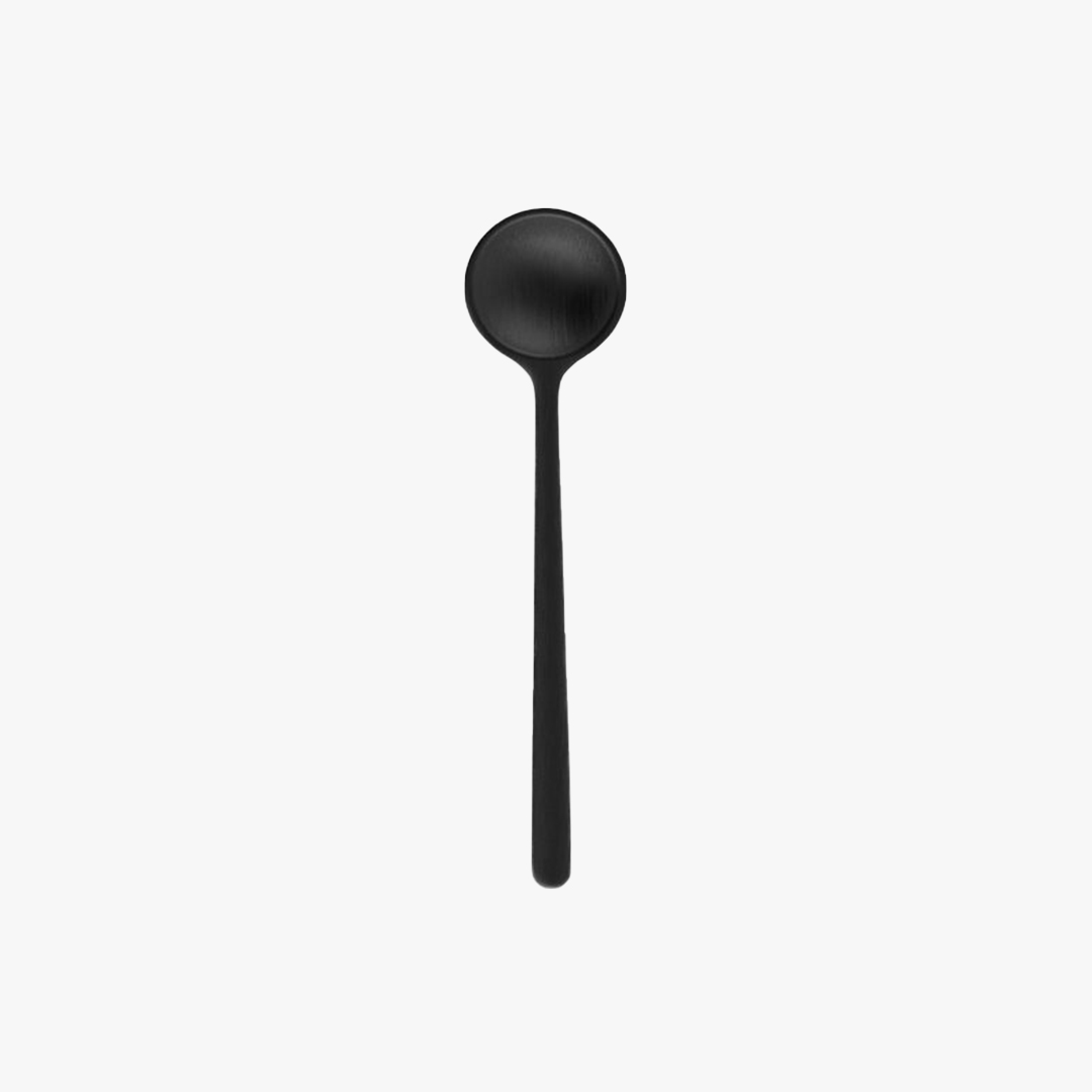러브라믹스 샤또 디저트 스푼 - 매트블랙 (13cm)