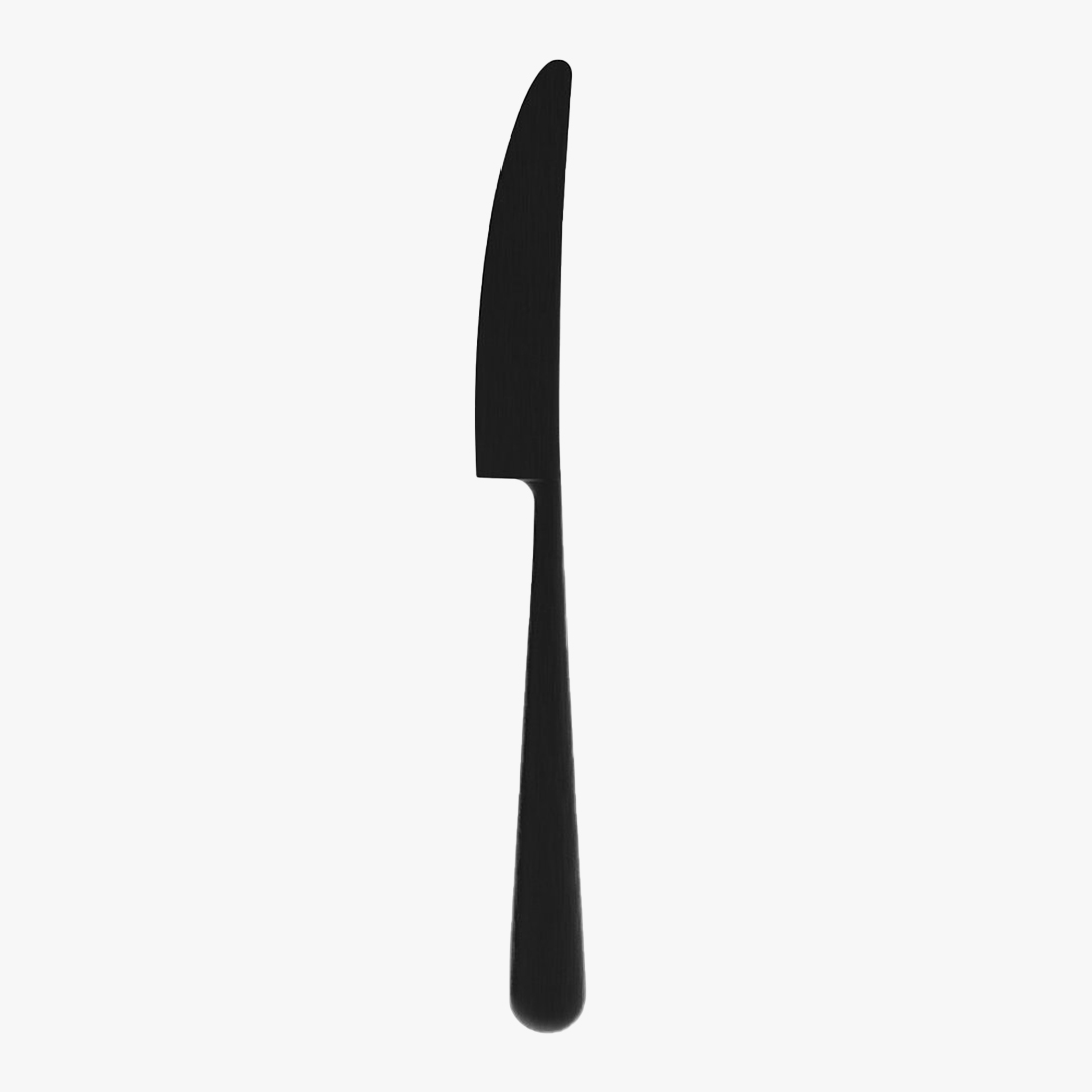 러브라믹스 샤또 디너 나이프 - 매트블랙 (23cm)