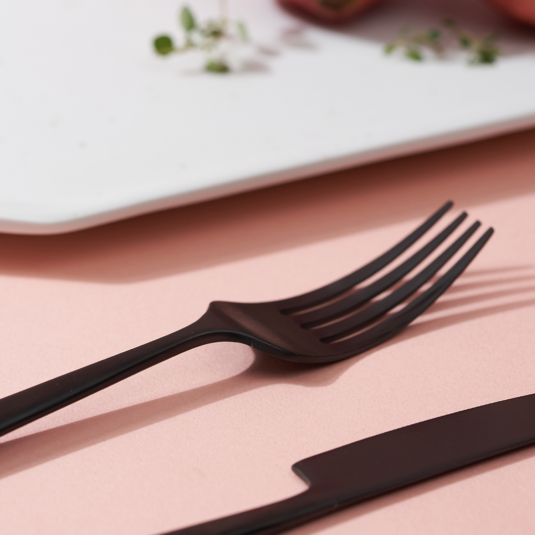 러브라믹스 샤또 디너 포크 - 매트블랙 (21cm)