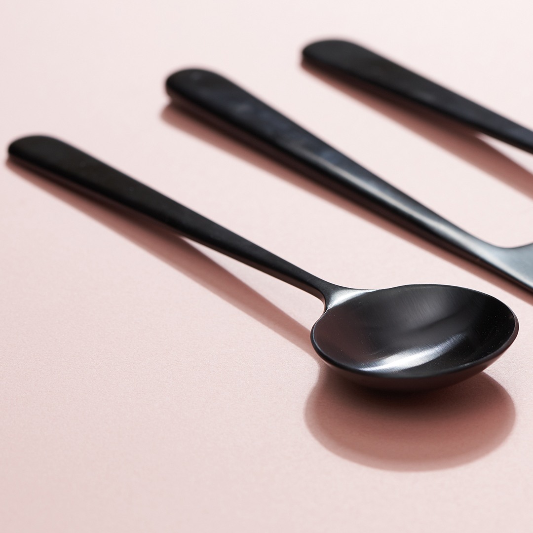러브라믹스 샤또 디너 스푼 - 매트블랙 (18cm)