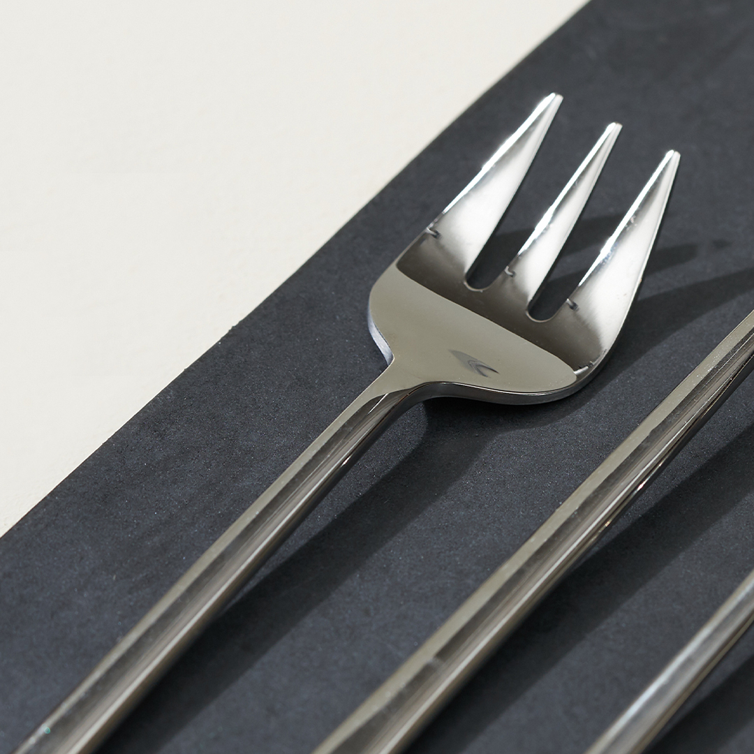 러브라믹스 샤또 디저트 포크 - 메탈 (14cm)