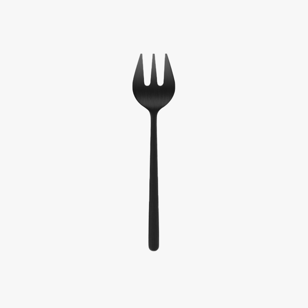 러브라믹스 샤또 디저트 포크 - 매트블랙 (14cm)