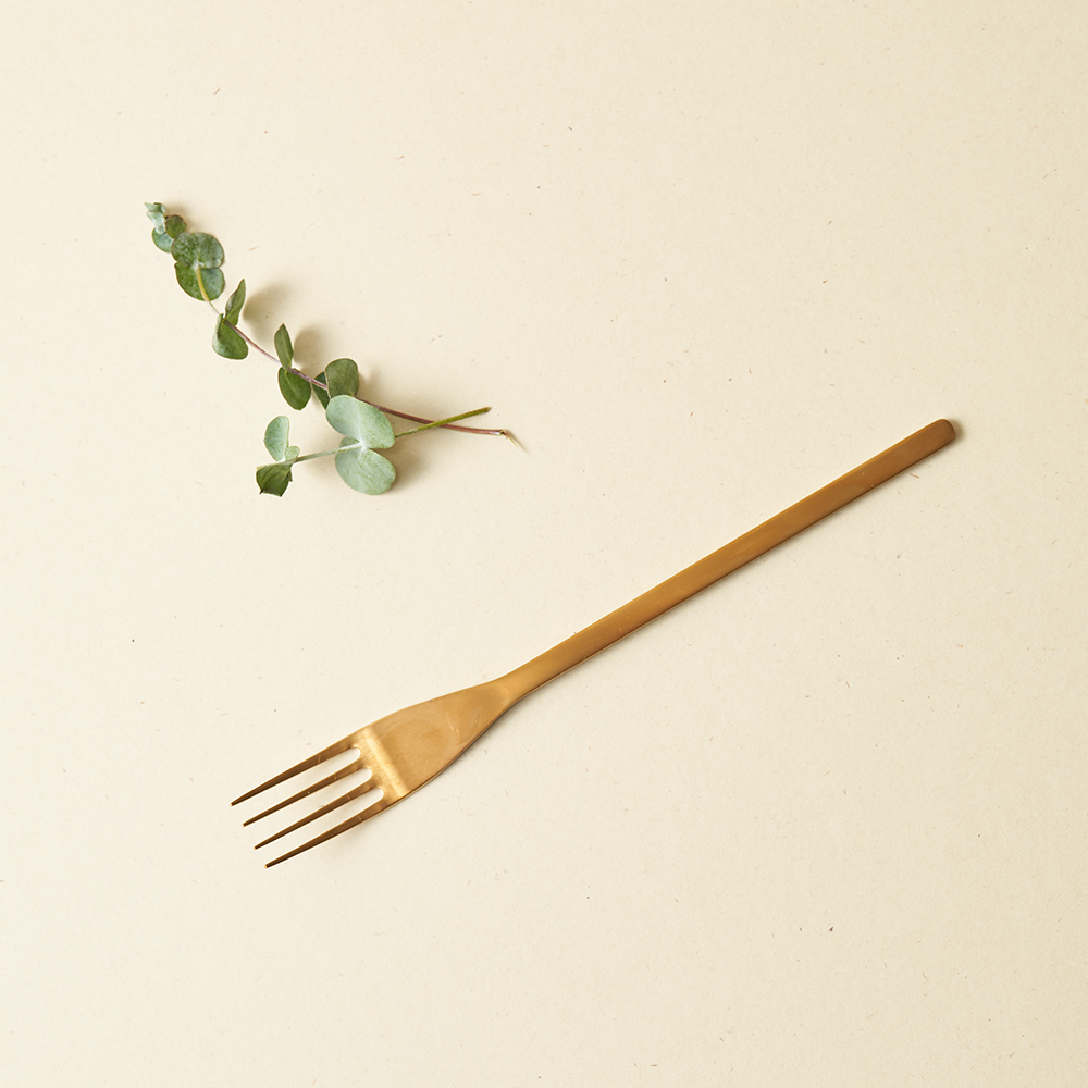 러브라믹스 아파트먼트 디너 포크 - 골드 (20cm)