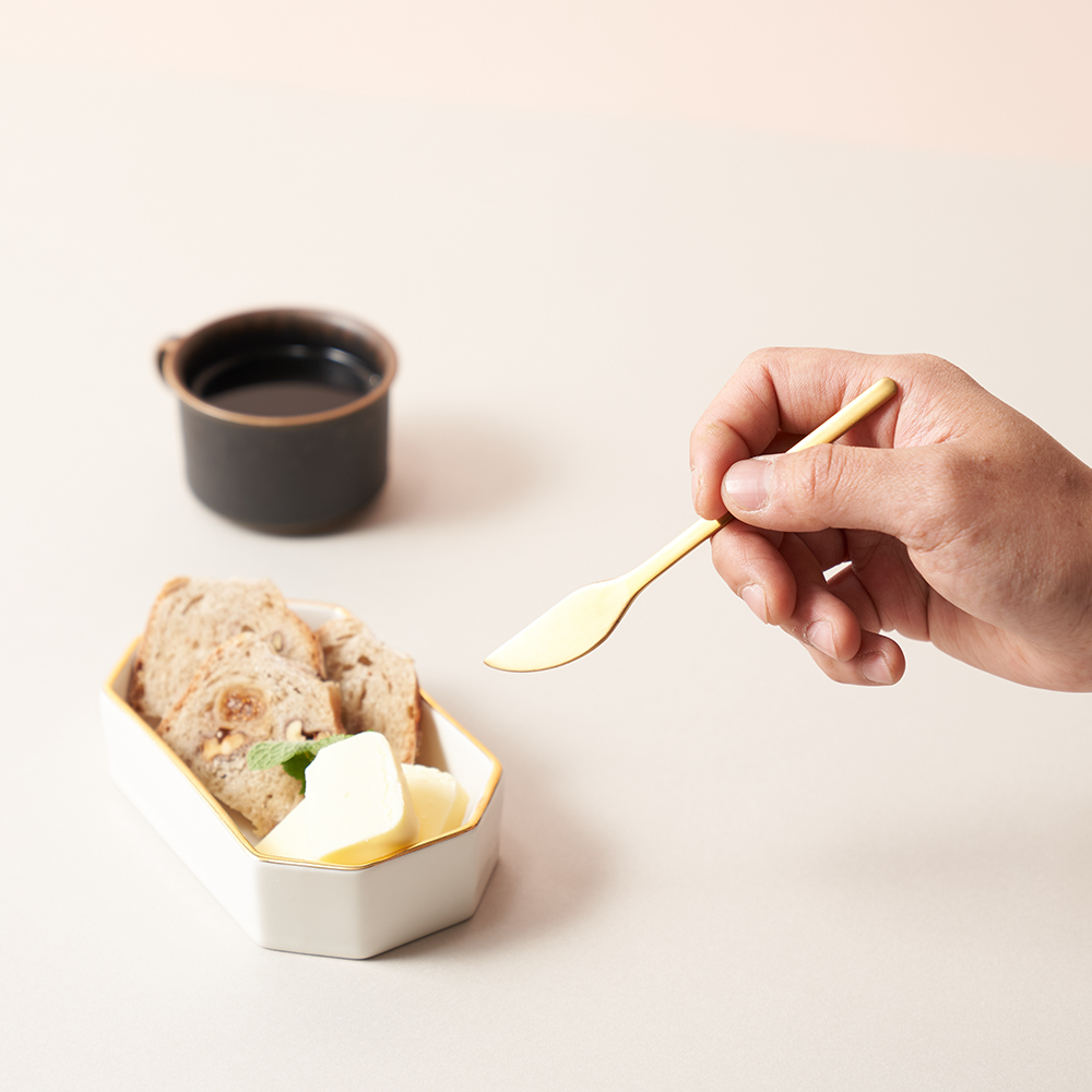 러브라믹스 아파트먼트 버터나이프 - 골드 (13cm)