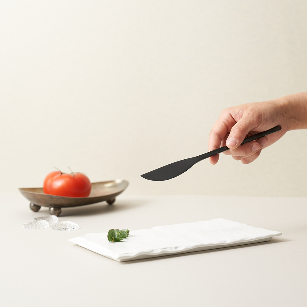 러브라믹스 아파트먼트 디너 나이프 - 매트블랙 (22cm)