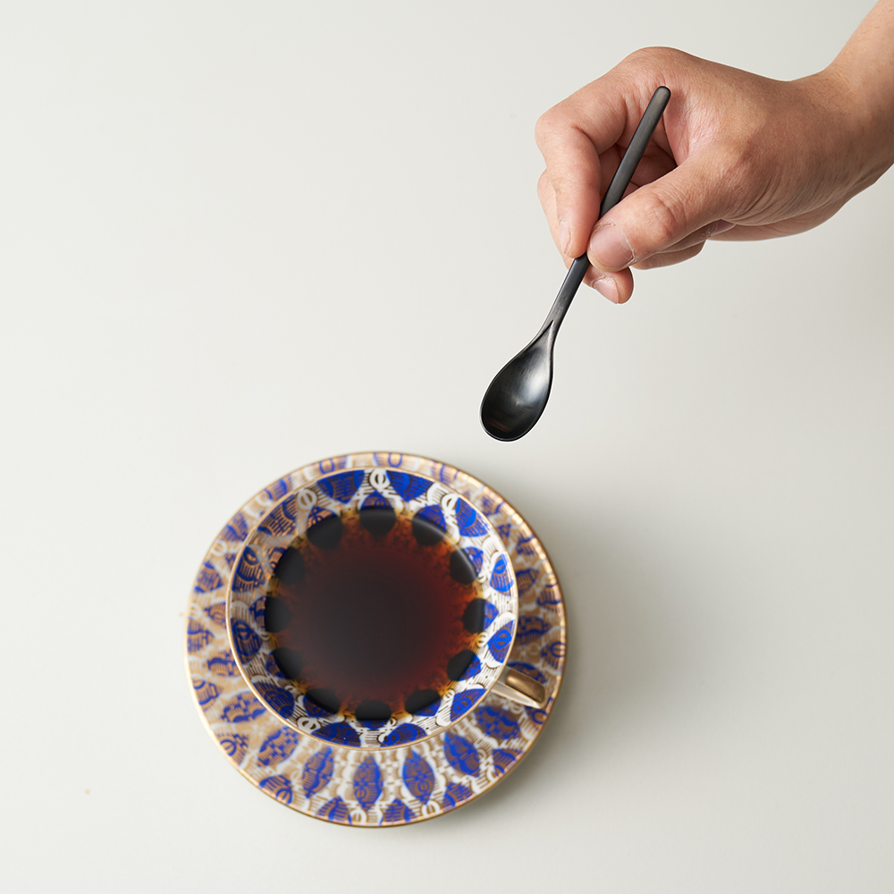 러브라믹스 아파트먼트 커피스푼 - 매트블랙 (13cm)