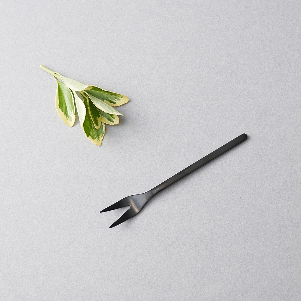 러브라믹스 아파트먼트 렐리시 포크 - 매트블랙 (13cm)