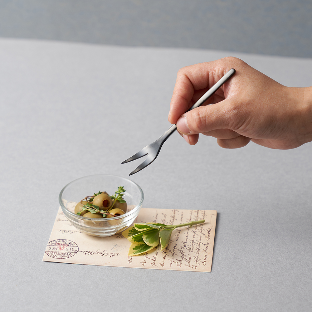 러브라믹스 아파트먼트 렐리시 포크 - 매트블랙 (13cm)