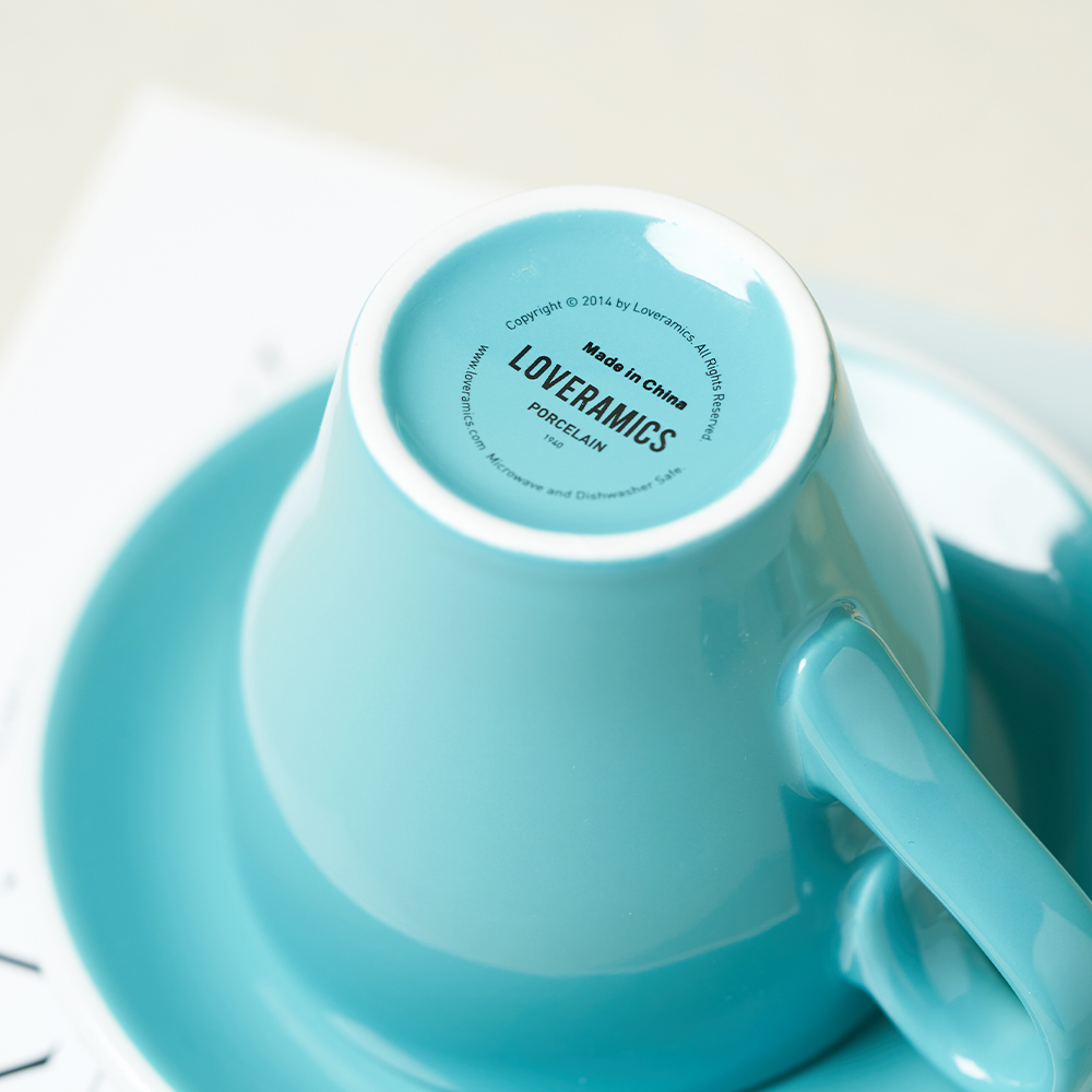 러브라믹스 튤립 라떼 오션그린 280ml 6인조