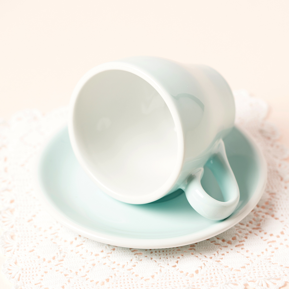 러브라믹스 튤립 라떼 베이비블루 280ml 6인조
