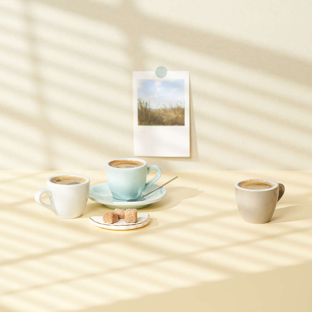 러브라믹스 에그 에스프레소 8인조 패밀리컬러