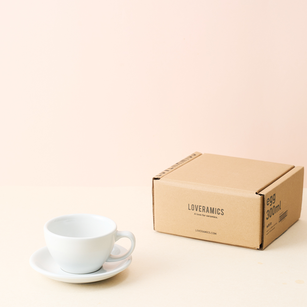 러브라믹스 에그 라떼 백색 300ml 기프트 세트