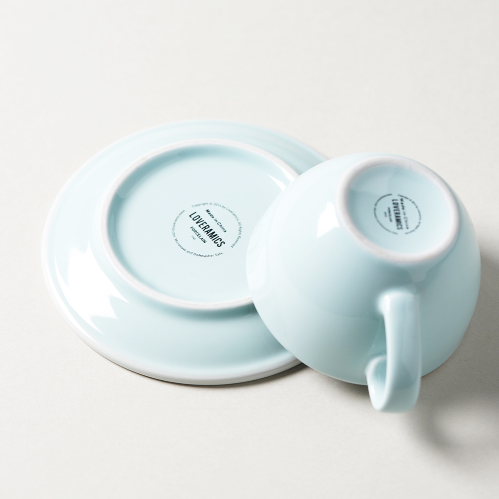 러브라믹스 에그 카푸치노 베이비블루 200ml
