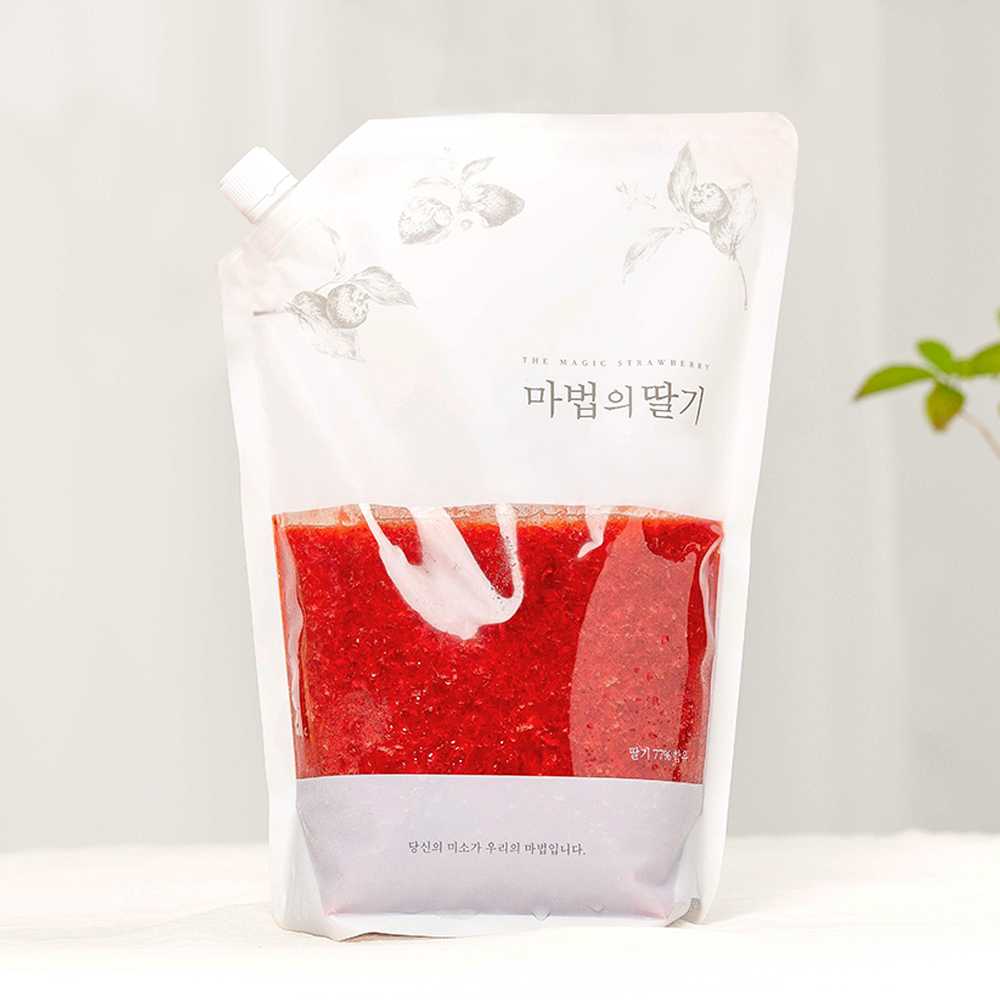 마법의 딸기 수제딸기청 2.5kg(냉장)
