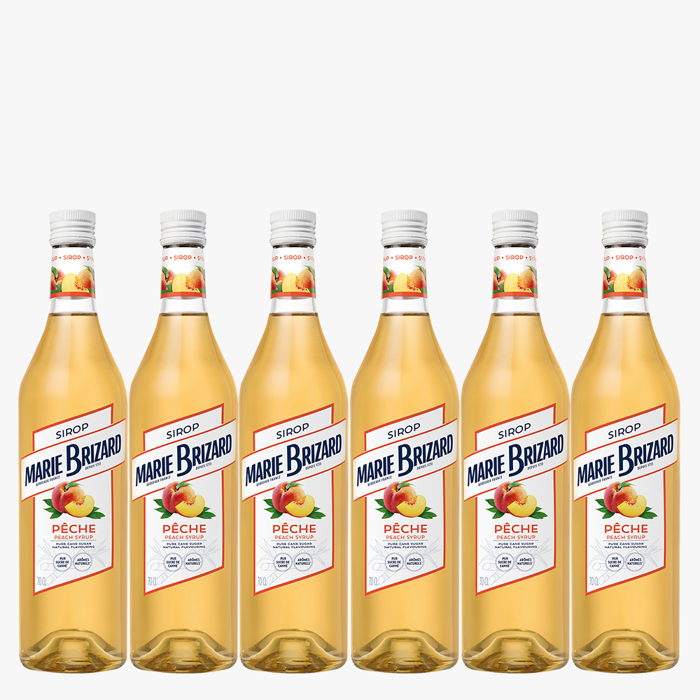 마리브리자드 피치 시럽 700ml x 6