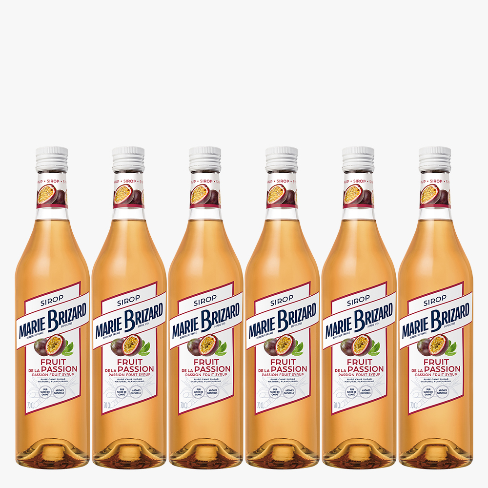 마리브리자드 패션프루츠 시럽 700ml x 6