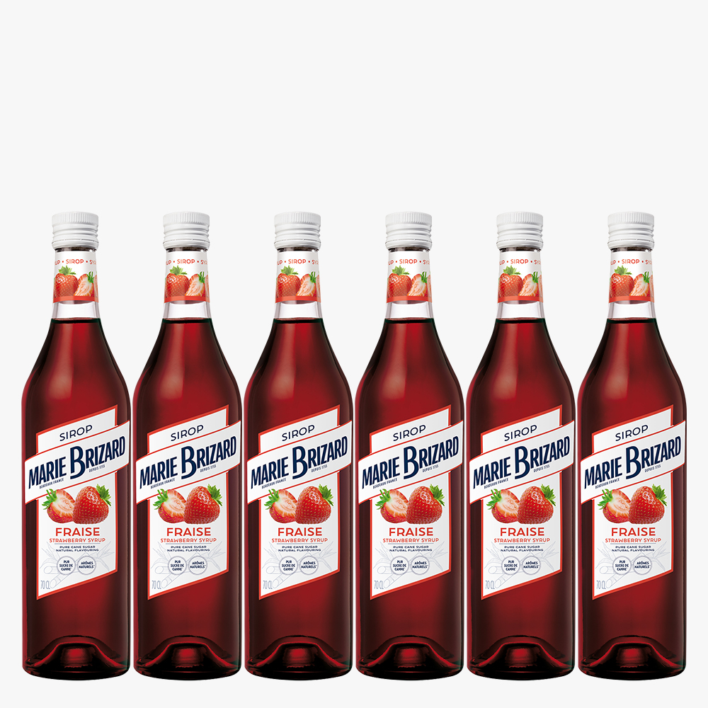 마리브리자드 스트로베리 시럽 700ml x 6