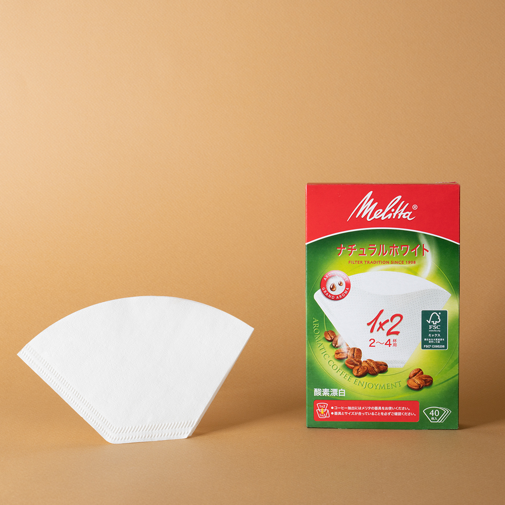 메리타 아로마 필터 1X2 white (붉은포장) 40매