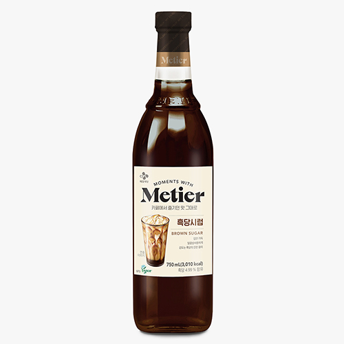 메티에 흑당시럽 750ml
