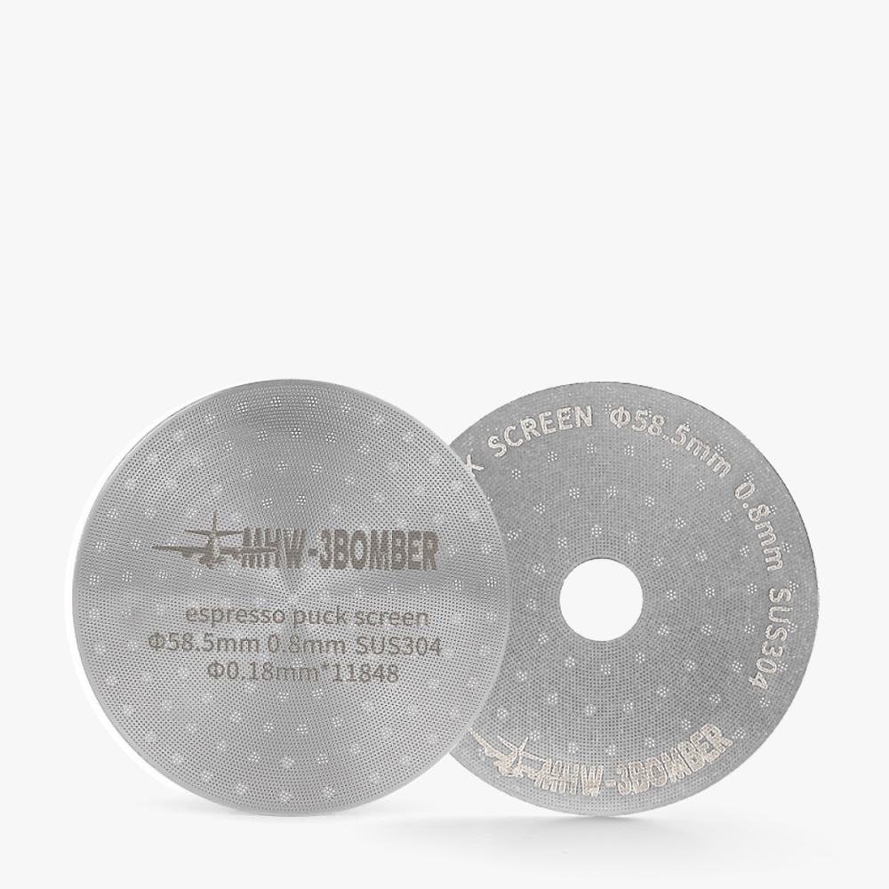 쓰리바머 커피 퍽스크린 스테인레스 0.8mm / 58.5mm