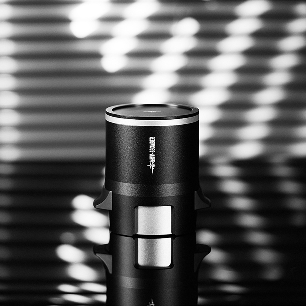 쓰리바머 SE PRO 도징 퍼널 쉐이커 58mm 2colors 블랙/실버 (청소솔+받침대 증정)