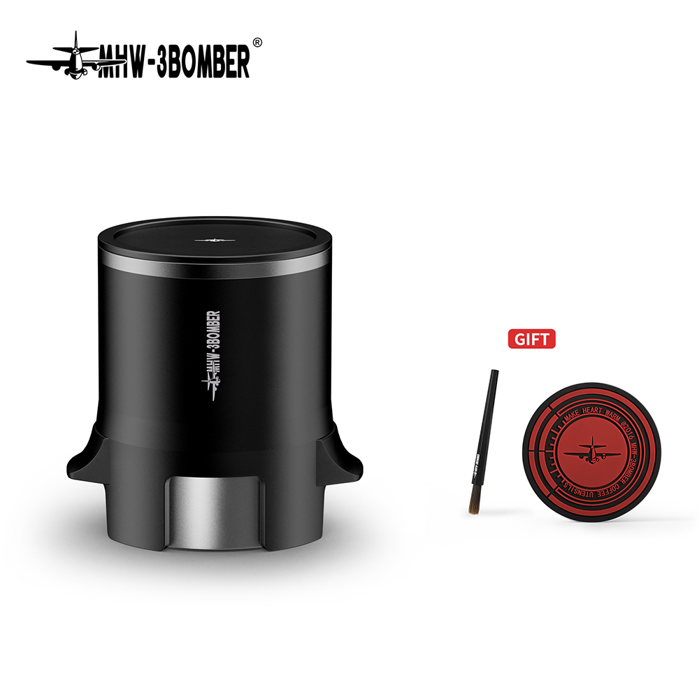 쓰리바머 SE PRO 도징 퍼널 쉐이커 58mm 2colors 블랙/실버 (청소솔+받침대 증정)