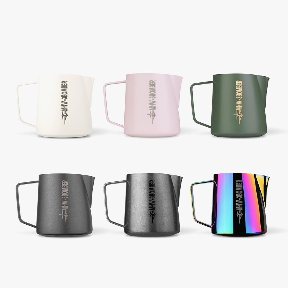 쓰리바머 스팀피쳐 5.0 밀크저그 라떼아트 400ml 500ml 600ml 650ml