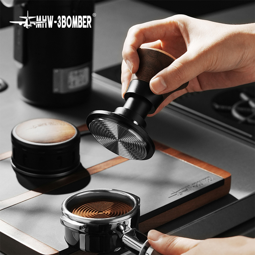 쓰리바머 아머 탬퍼 2.0 정압 포스 푸쉬 커피템퍼 58mm 58.35mm 플랫/리플