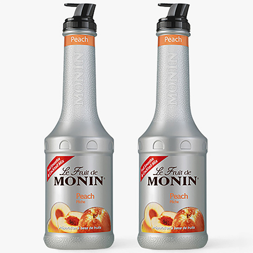 모닌 피치 복숭아 믹스 퓨레 1000ml X 2개