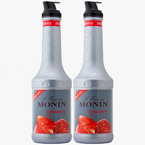 모닌 스트로베리 믹스 퓨레 1000ml X 2개