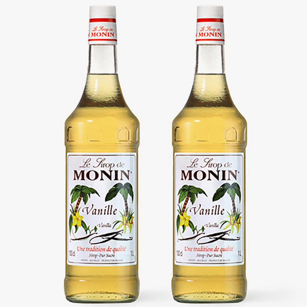 [시럽증정] 모닌 바닐라 시럽 1000ml X 2개