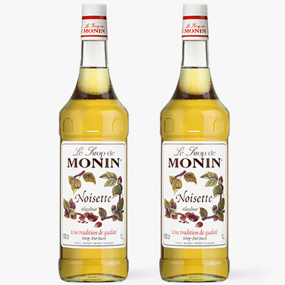 [시럽증정] 모닌 헤이즐넛 시럽 1000ml X 2개