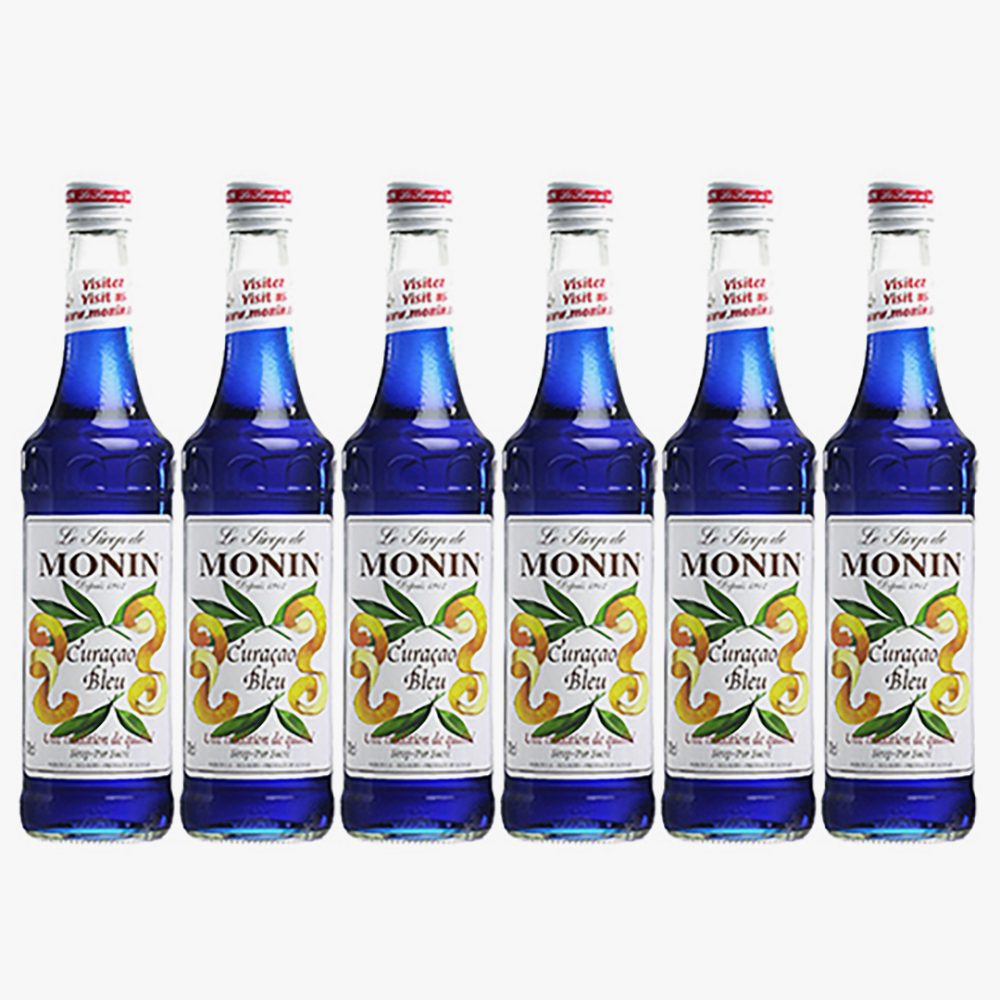모닌 블루큐라소 시럽 1000ml X 6개