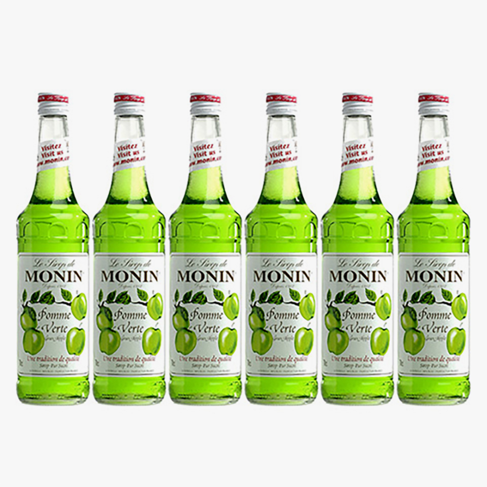 모닌 그린애플 시럽 1000ml X 6개