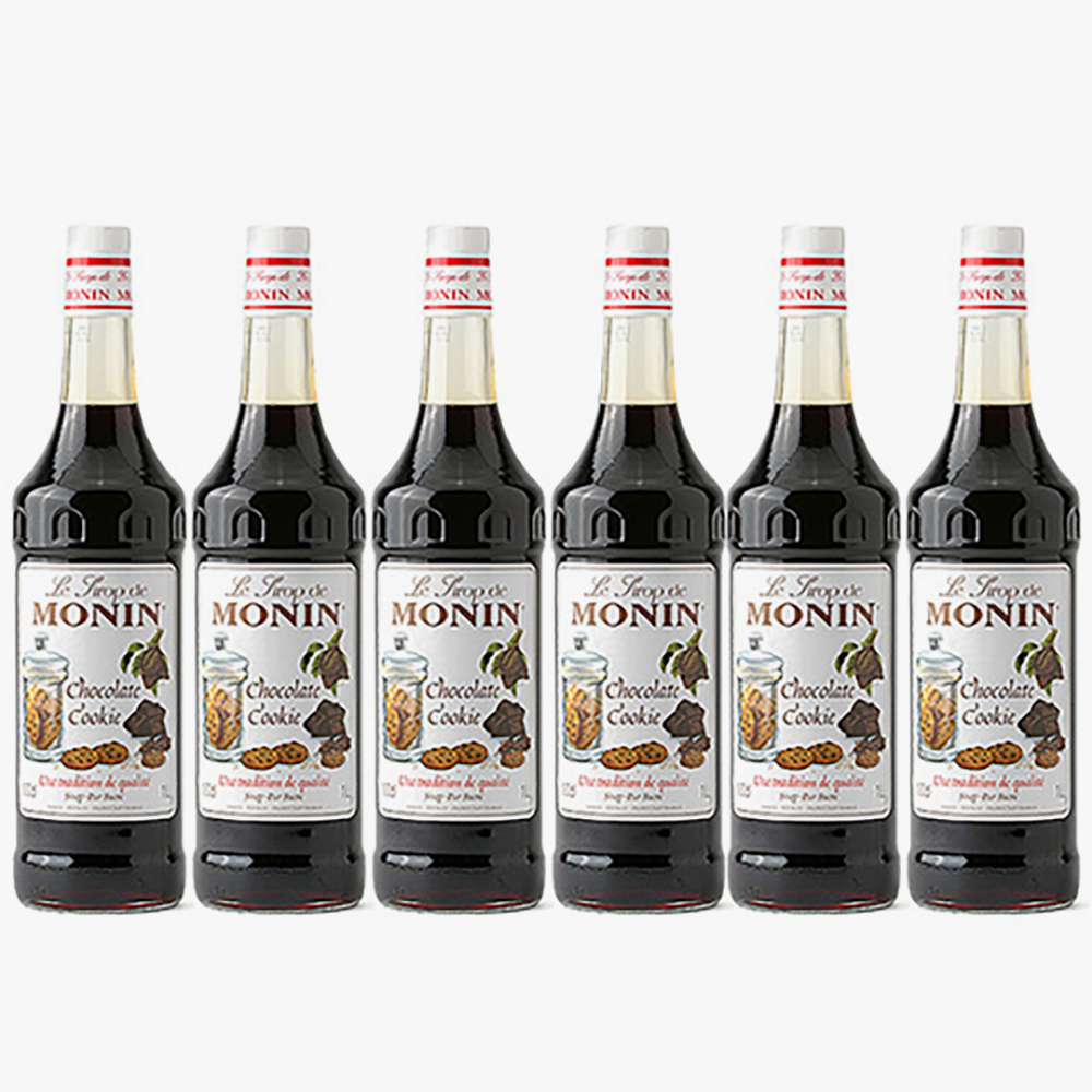 모닌 초코쿠키 시럽 1000ml X 6개