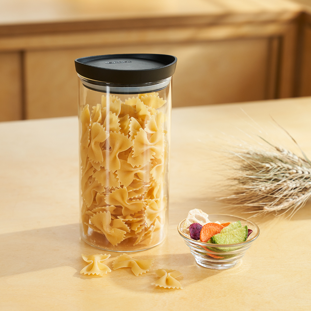 누보 블랙캡 밀폐용기 1000ml