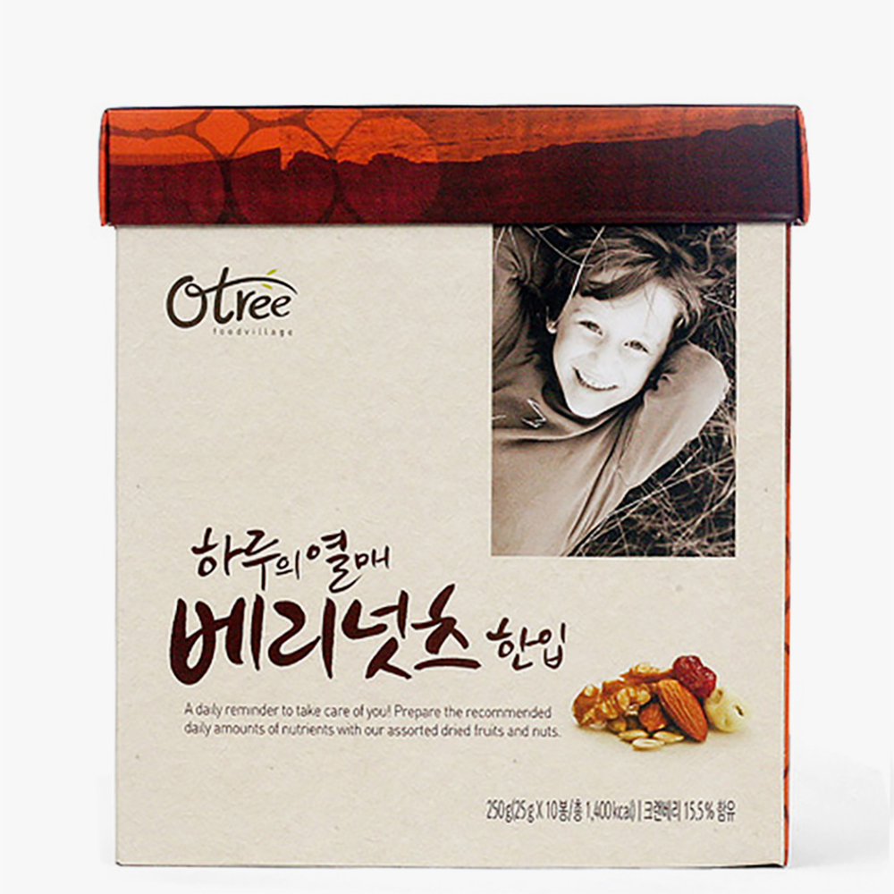 오트리 하루의열매 베리넛츠 10입 25g X 10