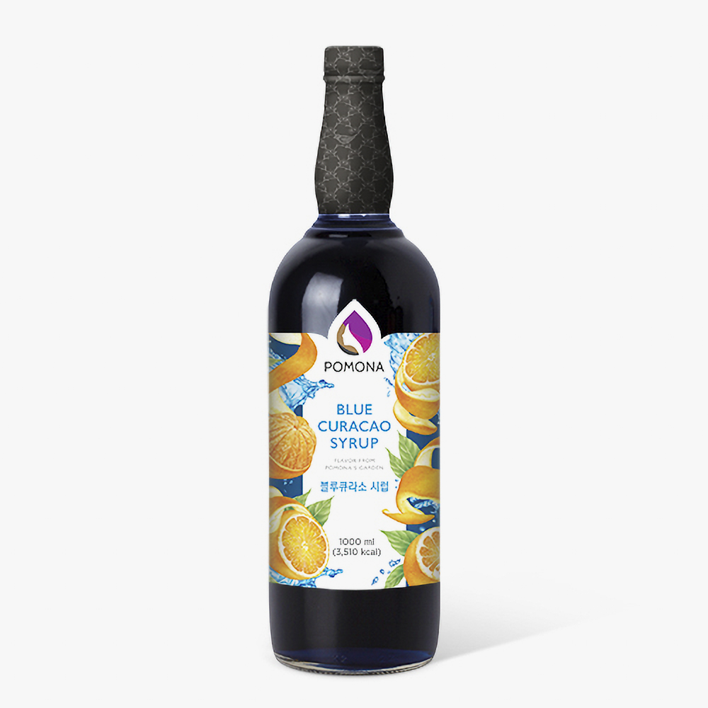 포모나 블루큐라소 시럽 1000ml