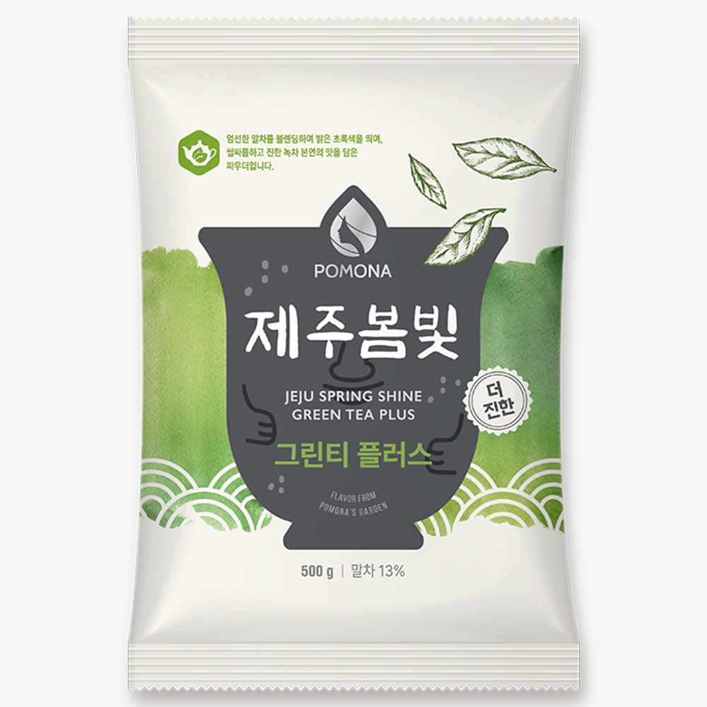 포모나 제주봄빛 그린티 플러스 500g